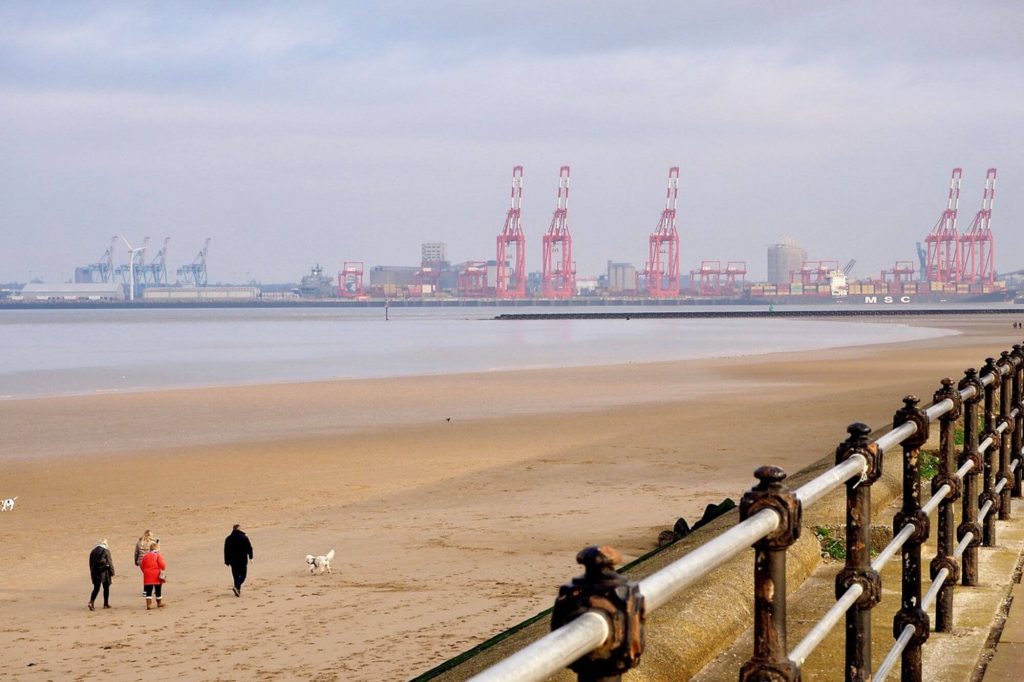 Liverpool beach