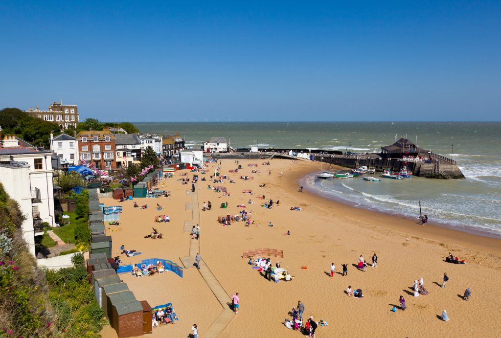 Broadstairs Beach in Kent