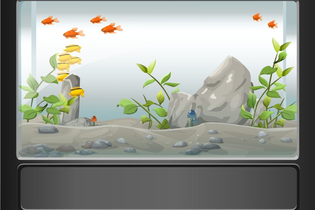 Fish Tank Cartoon